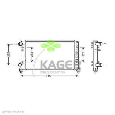 31-0444 KAGER Cable, parking brake
