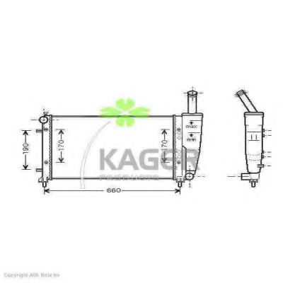 31-0451 KAGER Cable, parking brake