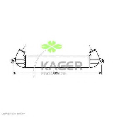 31-0461 KAGER Монтажный комплект, компрессор