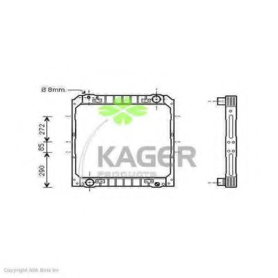 31-0536 KAGER Cable, parking brake