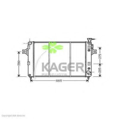31-0553 KAGER Cable, parking brake
