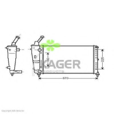 31-0571 KAGER Cable, parking brake