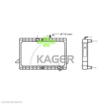 31-0577 KAGER Cable, parking brake