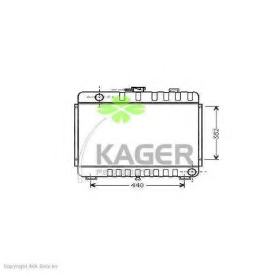 31-0586 KAGER Cable, parking brake