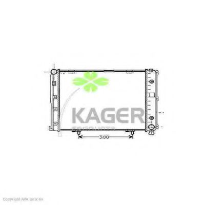 31-0593 KAGER Radiator, engine cooling