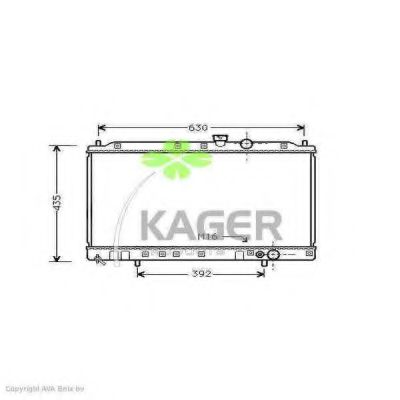 31-0662 KAGER Cable, parking brake