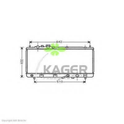 31-0733 KAGER Cable, parking brake