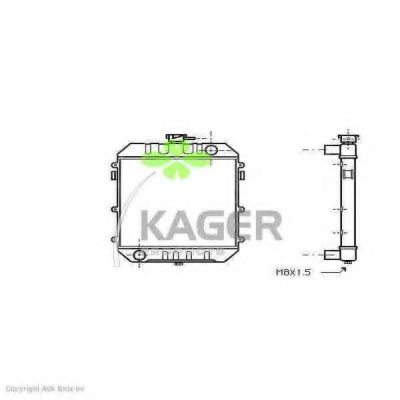 31-0737 KAGER Cable, parking brake