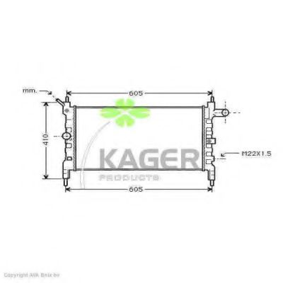 31-0739 KAGER Cable, parking brake