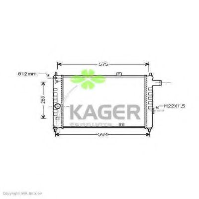31-0746 KAGER Cable, parking brake