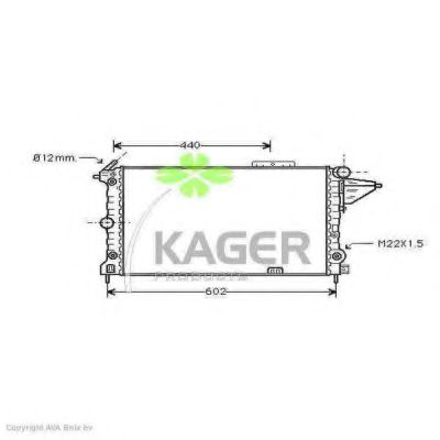 31-0756 KAGER Cable, parking brake