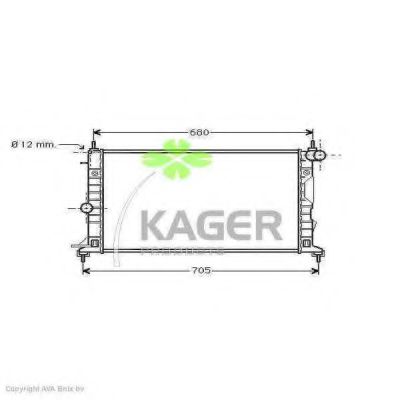 31-0814 KAGER Air Supply Air Filter