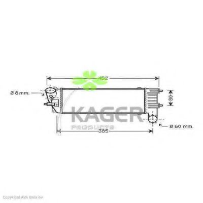 31-0898 KAGER Cable, parking brake