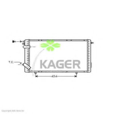 31-0927 KAGER Cable, parking brake