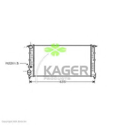 31-0935 KAGER Cable, parking brake