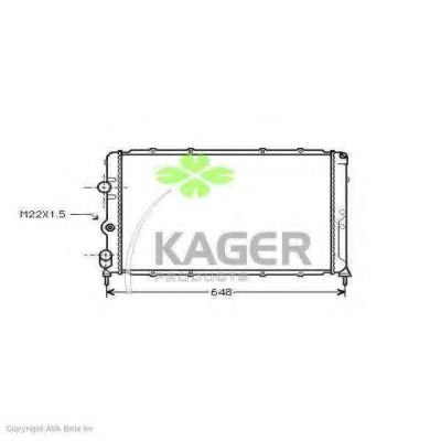 31-0947 KAGER Cable, parking brake