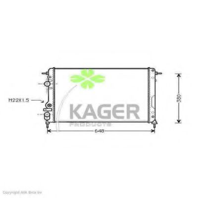 31-0960 KAGER Cable, parking brake