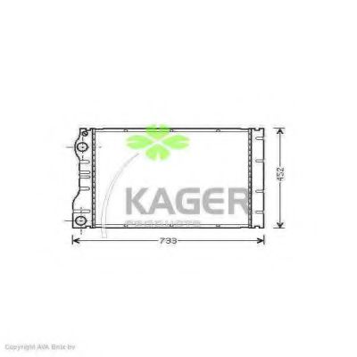 31-0977 KAGER Cable, parking brake
