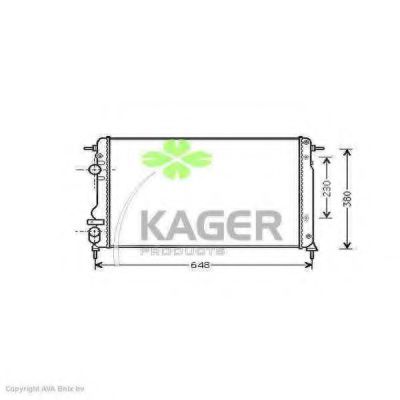 31-0983 KAGER Suspension Shock Absorber