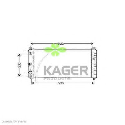 31-0993 KAGER Cable, parking brake