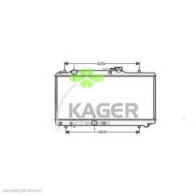 31-1057 KAGER Brake System Cable, parking brake
