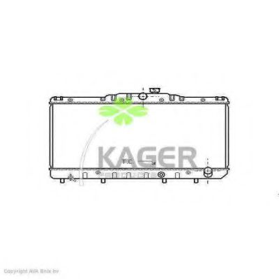 31-1071 KAGER Cooling System Radiator, engine cooling
