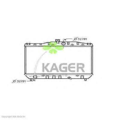 31-1074 KAGER Cable, parking brake