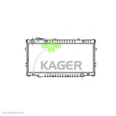 31-1114 KAGER Cable, parking brake