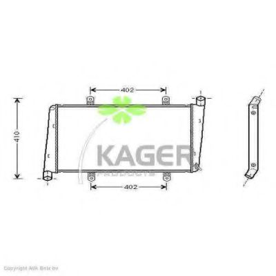 31-1145 KAGER Cable, parking brake