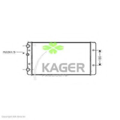 31-1168 KAGER Middle Silencer