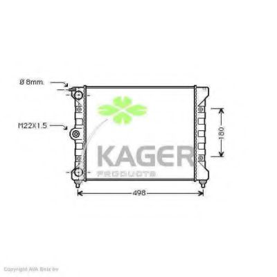 31-1174 KAGER Cable, parking brake