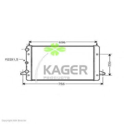 31-1213 KAGER Cable, parking brake