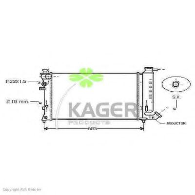 31-2797 KAGER Final Drive Joint Kit, drive shaft