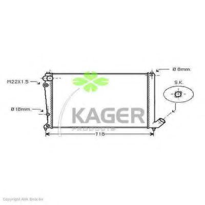 31-2802 KAGER Joint Kit, drive shaft