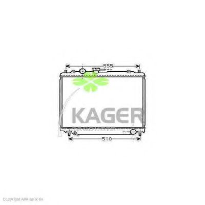 31-2815 KAGER Suspension Coil Spring