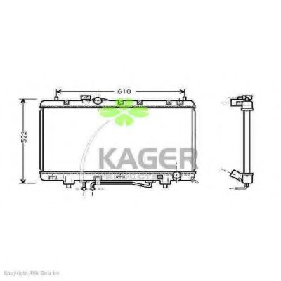 31-2872 KAGER Joint Kit, drive shaft