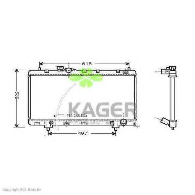 31-2873 KAGER Joint Kit, drive shaft