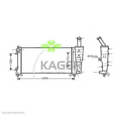 31-2929 KAGER Joint Kit, drive shaft