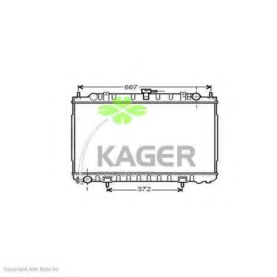 31-3580 KAGER Тормозная система Тормозной суппорт