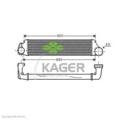 31-3860 KAGER Nozzle and Holder Assembly