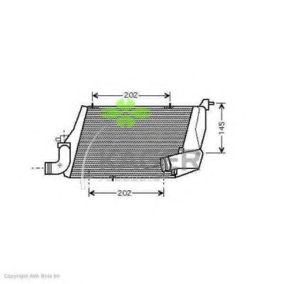 31-3903 KAGER Intercooler, charger