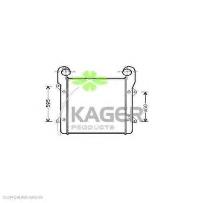31-3956 KAGER Intercooler, charger