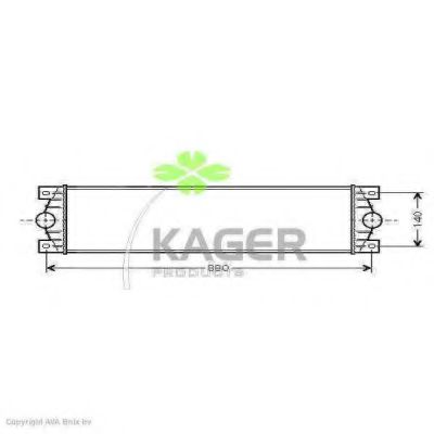 31-4030 KAGER Repair Kit, brake master cylinder