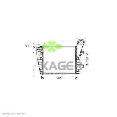 31-4096 KAGER Intercooler, charger