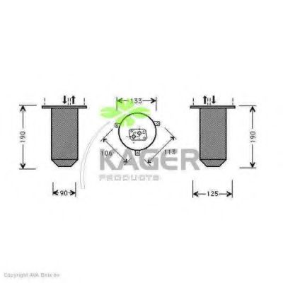 94-5055 KAGER Compressor, air conditioning