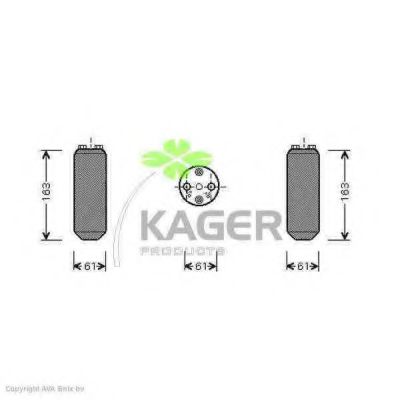 94-5093 KAGER Air Conditioning Dryer, air conditioning