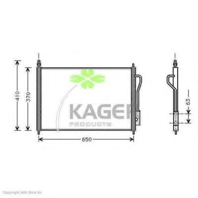 94-5112 KAGER Compressor, air conditioning