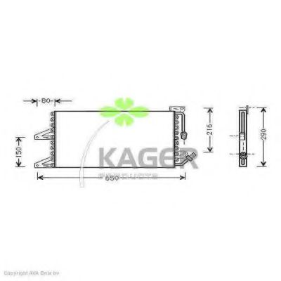 94-5140 KAGER Air Conditioning Compressor, air conditioning