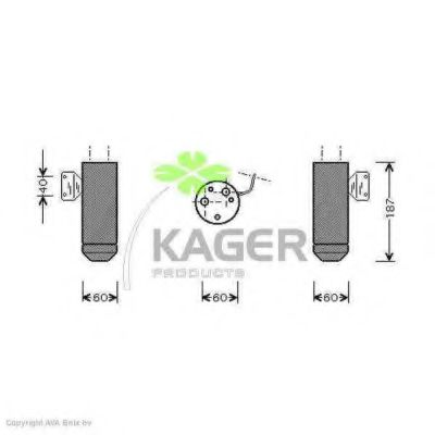 94-5161 KAGER Dryer, air conditioning