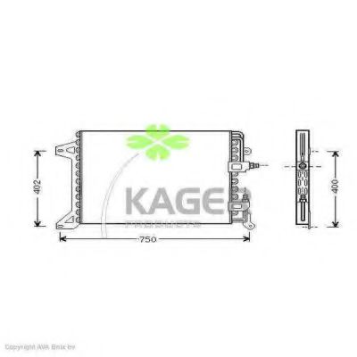 94-5182 KAGER Compressor, air conditioning